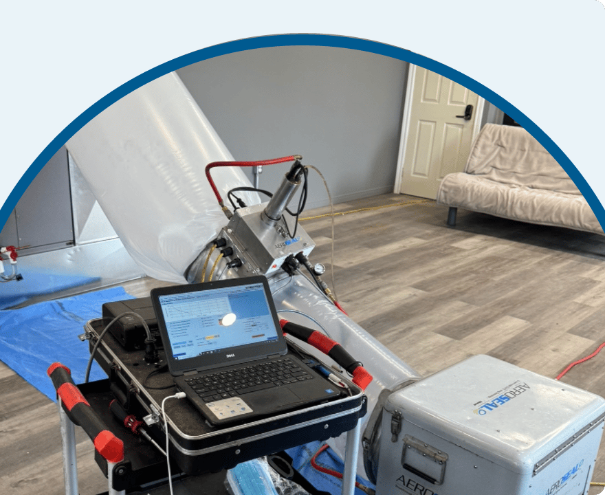 Duct testing process